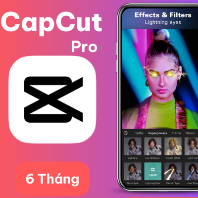 Sản phẩm TÀI KHOẢN CAPCUT PRO 6 Tháng