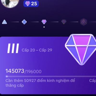 Sản phẩm Nick TIKTOK LV25